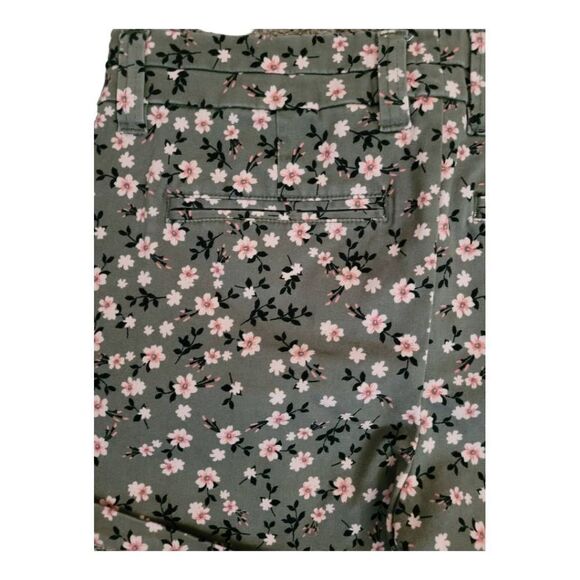 TINSEL Floral Cotton Pattern Short Size 27 Has Stretch 🤩 Washed Not Worn - Picture 4 of 9